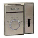 Honeywell Home-Resideo 2-Pipe Fan Coil Thermostat - With Remote Heat/Cool Changeover - Tan