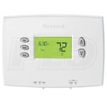 Honeywell Home-Resideo PRO 2000 - Horizontal Programmable Thermostat - 2H/1C Heat Pump, 1H/1C Conventional