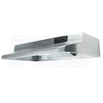 Air King AD1308 - 130 CFM - Under Cabinet Range Hood with Duct Free Operation - 30