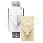 Air King AKT60 - Bathroom Exhaust Fan Control Switch with Simultaneous Electric Delay Timer