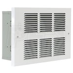 King Electric - 3100/4000 BTU - Small Hydronic Wall Heater with Aqua Stat and Fan Switch