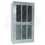 King Electric - 15/20000 BTU - Large Hydronic Wall Heater with Aqua Stat and Fan Switch