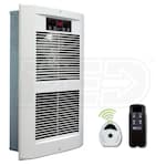 King Electric - ECO2S Large Electronic Wall Heater - 240/208V - 4500W - White Dove