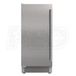 Avallon - 15" Ice Maker - Up to 56 Lbs. Per Day Ice Production - With Drain Pump - Left Swing Door