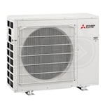 Mitsubishi - 24k BTU - M-Series Outdoor Condenser - For 2-3 Zones