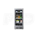 Avallon - 86 Can 15" Built-In or Free Standing Beverage Cooler - Right Swing Door
