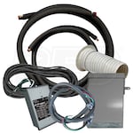 Primary Mini Split Installation Starter Kit for Cassettes and Concealed Duct Units - 15' Long - 1/4