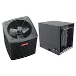 Goodman - 3.5 Ton Cooling - Air Conditioner + Coil System - 14.3 SEER2 - 24.5