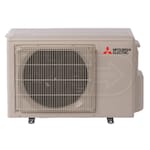 Mitsubishi - 12k BTU - GS-Series Outdoor Condenser - Single Zone Only