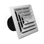 RectorSeal TRUaire® Retrofit - 3-Way Ceiling Diffuser with Grille and Damper - 6