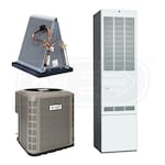 Revolv - 3.0 Ton Cooling - 56k BTU/Hr Heating - Heat Pump + Gas Furnace System - 14.3 SEER2 - For Downflow Installation
