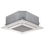Mitsubishi - 18k BTU - P-Series Ceiling Cassette Unit - For Multi or Single-Zone - Grille Sold Separately