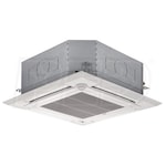 Mitsubishi - 24k BTU - P-Series Ceiling Cassette Unit - For Multi or Single-Zone - Grille Sold Separately