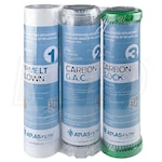 Atlas Filtri&reg; - RO Water Purification Maintenance Kit - No Membrane