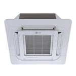 LG - 12k BTU - Ceiling Cassette - For Single/Multi-Zone - Grille Sold Separately