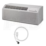 LG - 12k BTU - Packaged Terminal Air Conditioner (PTAC) - 2.4 kW Electric Heat - 208-230V (Scratch & Dent)