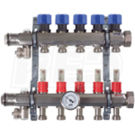 Viega ProRadiant - Manifold w/ Balancing Valve + Flow Meters - 10 Outlets - 1-1/4