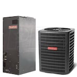 Goodman - 1.5 Ton Cooling - Air Conditioner + Air Handler System - 14.0 SEER