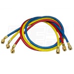 Yellow Jacket PLUS II Hose w/ HAV Fitting, RYB 3-Pack