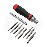 Raptor Tools - Combination Ratchet Screwdriver - Tamperproof Ratchet