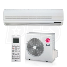 View LG - 36k BTU Cooling + Heating - Wall Mounted Air Conditioning System - 16.1 SEER