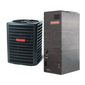 View Goodman Standard Efficiency - 5 Ton Cooling - Air Conditioner & Air Handler Package - 13 SEER - Multi-Position