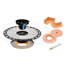 View Schluter KERDI-DRAIN - ABS - Adapter Flange Kit - 5-1/4