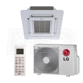 View LG - 9k Cooling + Heating - Ceiling Cassette - Air Conditioning System - 20.2 SEER2