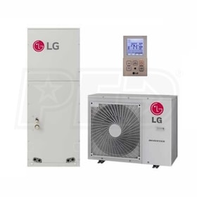 View LG - 18k Cooling + Heating - Ducted Vertical - Air Conditioning System - 17.25 SEER2