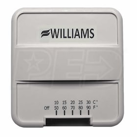 Williams 4505621A 58% AFUE 45,000 BTU Propane Floor Furnace