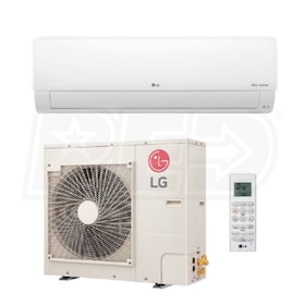 View LG - 15k BTU Cooling + Heating - Art Cool Premier Wall Mounted LGRED° Heat Air Conditioning System - 25.0 SEER2