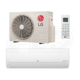 View LG - 12k BTU Cooling + Heating - Art Cool Premier Wall Mounted LGRED° Heat Air Conditioning System - 25.5 SEER2