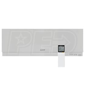 View Mitsubishi EF-Series White 15k BTU Wall Mounted Unit - For Multi-Zone