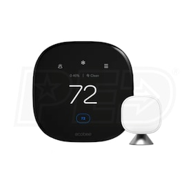 View ecobee Smart Thermostat Premium - Wi-Fi Thermostat - 7-Day Programmable - Voice Control - HomeKit & Alexa Enabled - SmartSensor Included