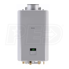 View Rinnai RE Series - RE180 - 5.0 GPM at 60° F Rise - 0.82 UEF - Propane Tankless Water Heater - Concentric Vent