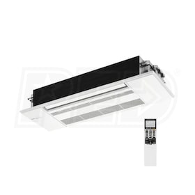 View Mitsubishi - 12k BTU - M-Series One-Way Ceiling Cassette with Grille - For Multi or Single-Zone