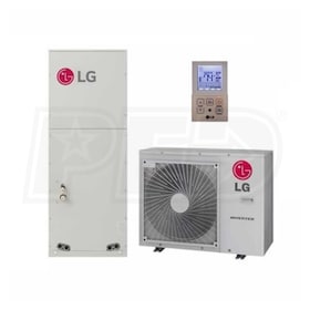 View LG - 24k Cooling + Heating - Ducted Vertical - Air Conditioning System - 17.6 SEER2