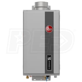 View Rheem RTG - 5.5 GPM at 60° F Rise - 0.82 UEF - Propane Water Heater - Concentric Vent - Built-In Wi-Fi