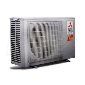View Mitsubishi - 9k BTU - FH-Series H2i Outdoor Condenser w/ Base Pan Heater - Single Zone Only