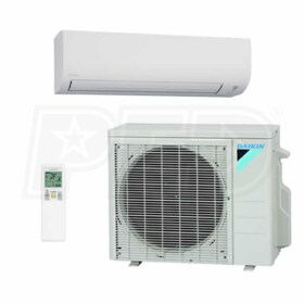 View Daikin - 9k BTU Cooling + Heating - 19-Series Wall Mounted Air Conditioning System - 19.0 SEER