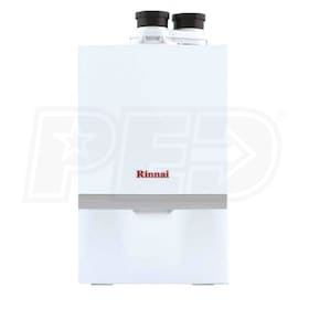 View Rinnai - 84K BTU - 95.0% AFUE - Hot Water Gas Boiler - Direct Vent