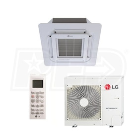 View LG - 24k Cooling + Heating - Ceiling Cassette - Air Conditioning System - 20.0 SEER2