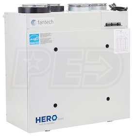 View Fantech HERO - 118 CFM - Heat Recovery Ventilator (HRV) - Top Ports - 5
