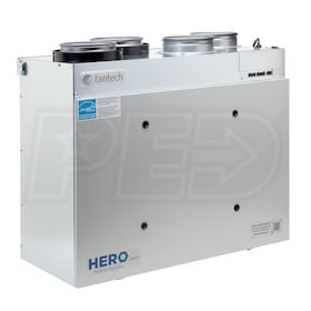 View Fantech HERO - 161 CFM - Heat Recovery Ventilator (HRV) - Top Ports - 6