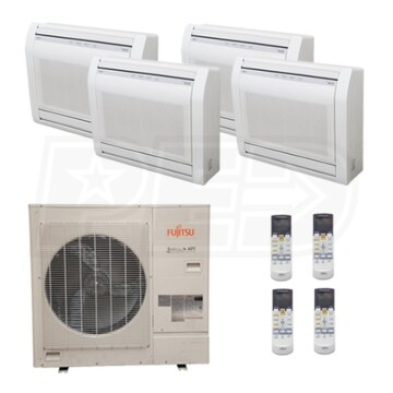 Fujitsu F4h45f09091215 Floor Standing 4 Zone System 45 000