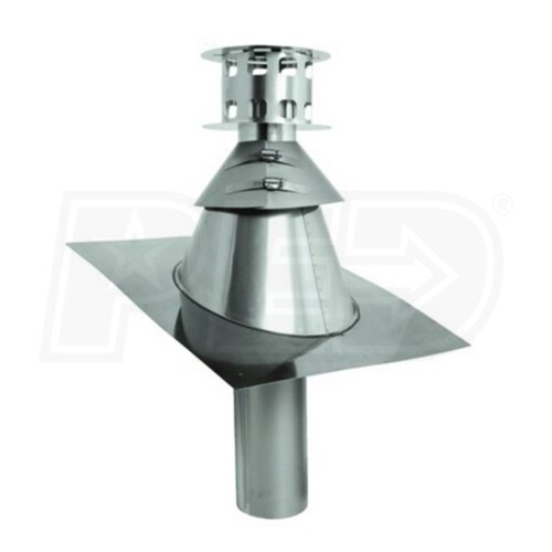 Rinnai FSVPK4 4Inch Vertical Venting Kit W/ Variable Pitch Flashing