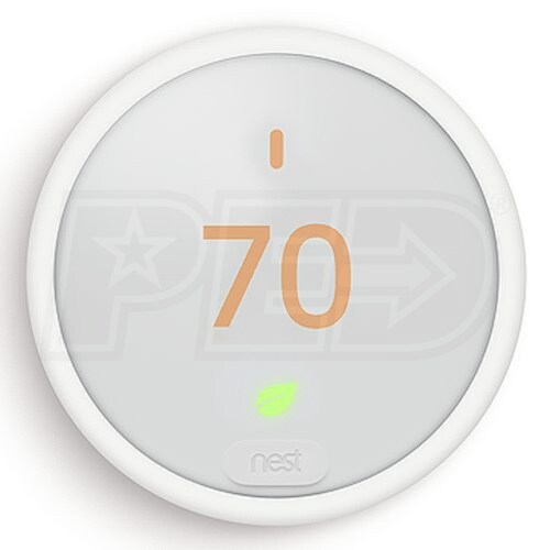 Nest Thermostat E White T4001es Nest T4001ES E Thermostat - White - 1H/1C - 7-Day Programmable