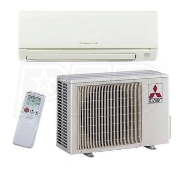Mitsubishi 36k Btu Cooling Only M Series Wall Mounted Air Conditioning System 15 1 Seer