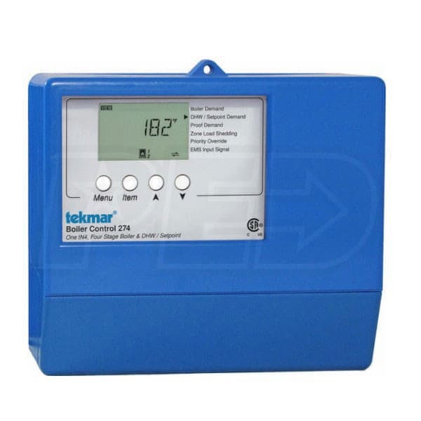 Tekmar 274 Boiler Control tN4 Compatible Outdoor Temp. Reset