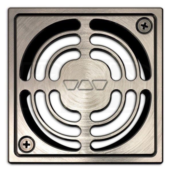 Schluter KDA/E/ATGB KERDIDRAIN Stainless Steel Flange Commercial